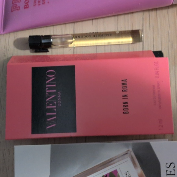 NEW 7 Pc FragranceEDT Sample Set Valentino YSL MAC Jo Malone 7 Virtues NEST Pink - Picture 6 of 8